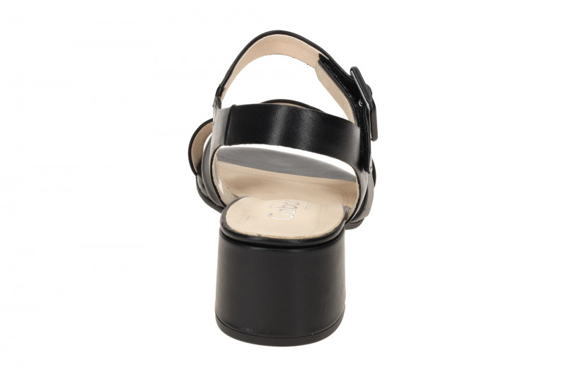 Gabor comfort Sandalette schwarz Nappa 62.913.27