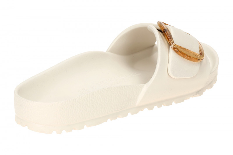 Birkenstock Madrid Big Buckle Eva Pantolette weiß SCHMAL 1029633