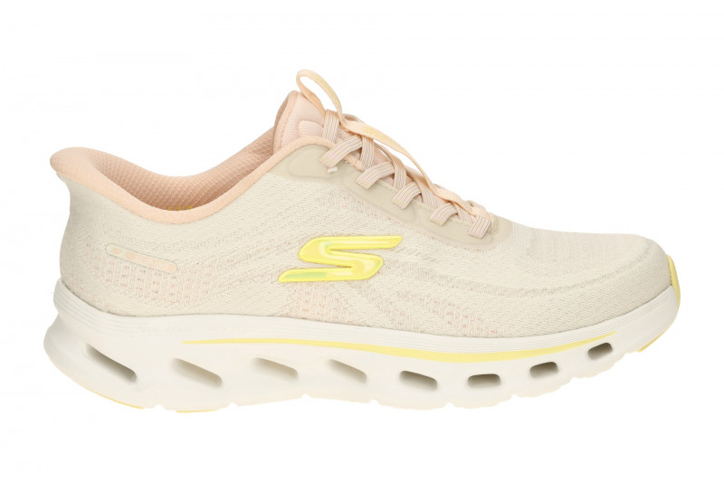 Skechers Go Walk Gliede Step Slipper beige rosa SLIP-IN 125144