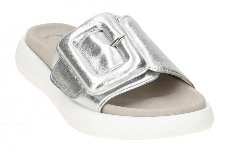 Gabor Plateau Pantolette silber grau metallic 83.751.61