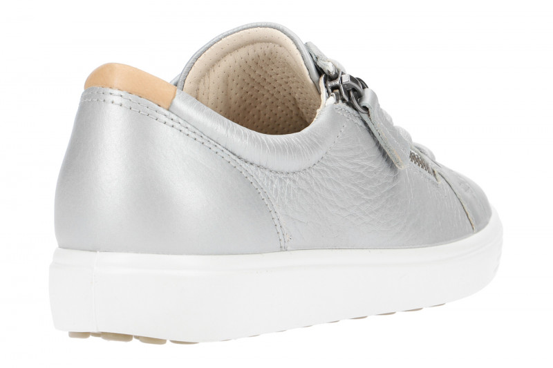 Ecco Soft 7 Damen Schuhe grau metallic