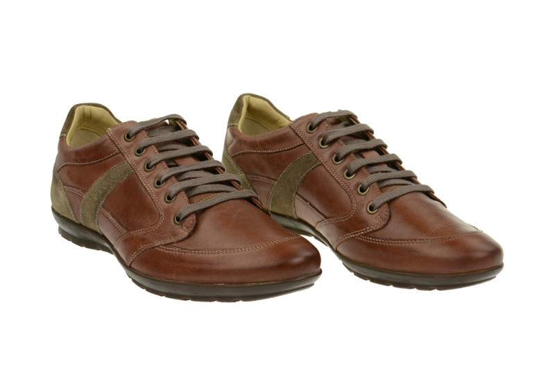 Geox Symbol Schuhe braun whisky U32A5A