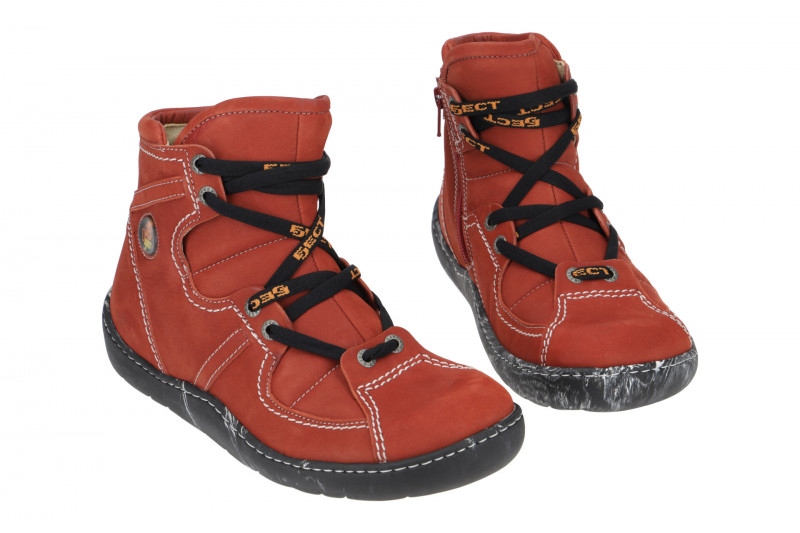 Eject Ocean Stiefel Damen Boots rot braun 10874