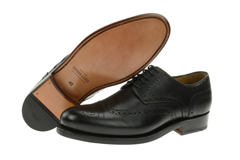 Gordon & Bros Schuhe Levet schwarz rahmengenäht 2318