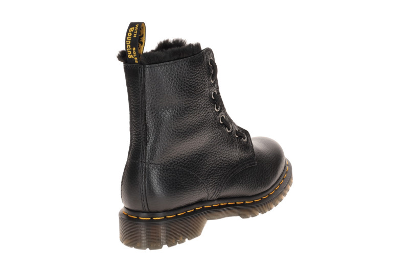 Dr. Martens 1460 Serena Zip Stiefel schwarz Warmfutter