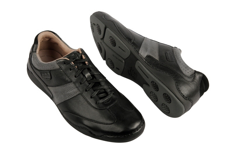 Clarks Racer Air Schuhe schwarz