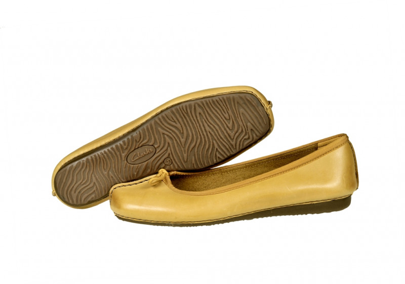 Clarks Freckle Ice Ballerina gelb 20358941