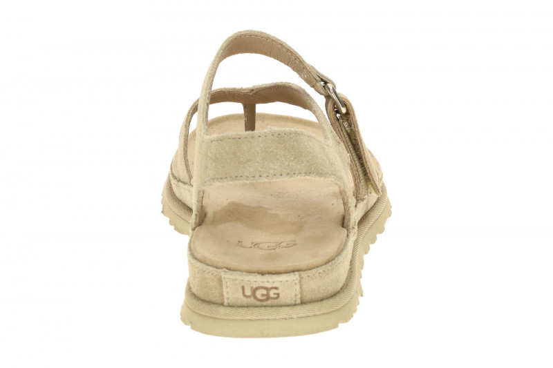 UGG Goldengaze Toe Post Zehentrenner Sandale beige 1175134