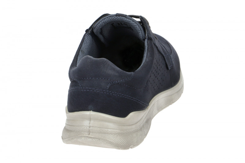 Ecco Irving Herren Schnür Schuhe blau