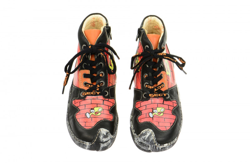 Eject Skat Stiefel schwarz orange 17293.002