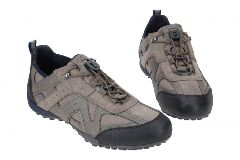 Geox Snake Sneaker Schuhe grau U2507B