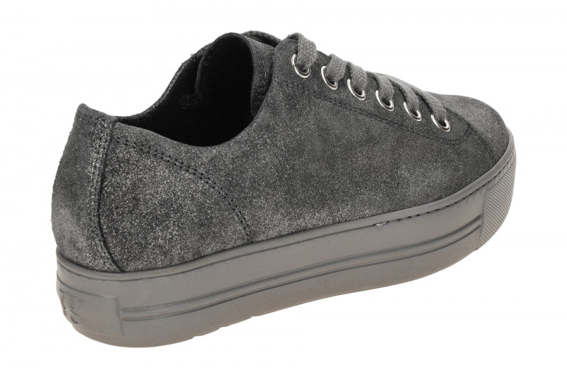 Paul Green Sneaker Schuhe iron grau metallic 4790