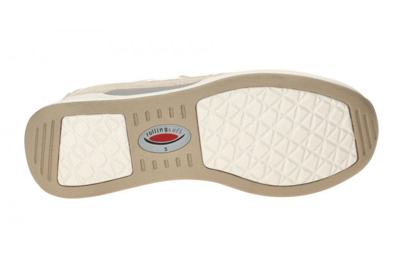 Gabor RollingSoft Slipper Schuhe beige weiß 66.951.33