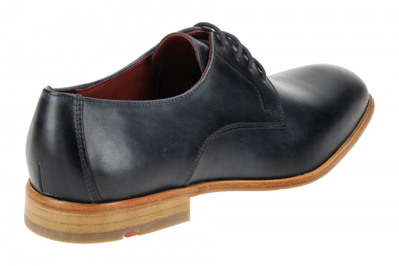 Lloyd Suffolk Business Schuhe blau Ledersohle 14-154-08