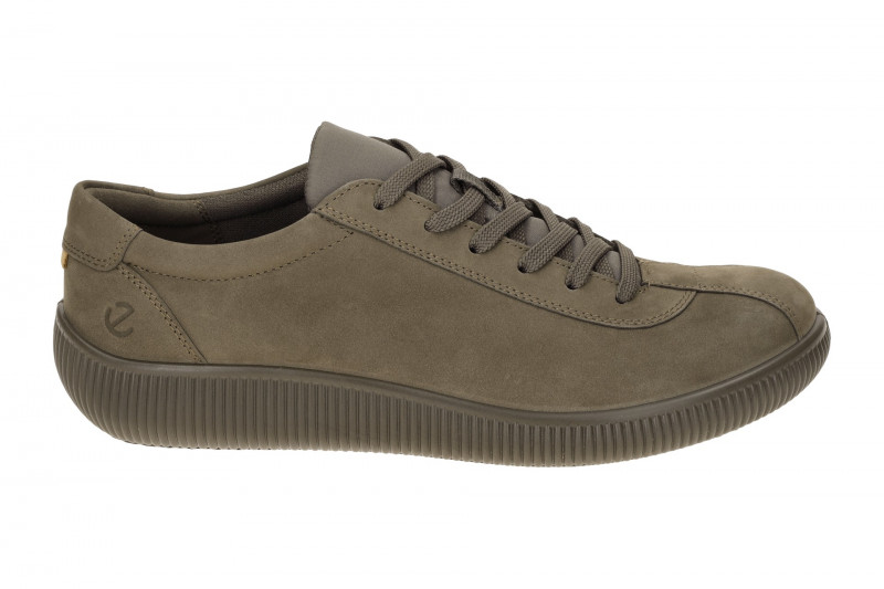Ecco Soft Zero Schuhe taupe braun Herren Sneakers 537754