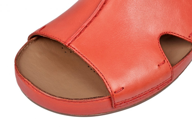 Clarks Pantolette Raspberry Ice orange