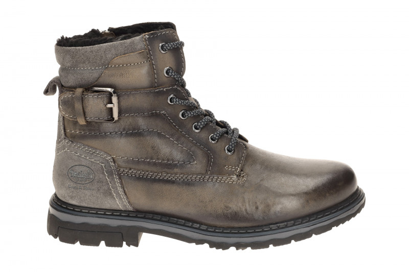 Dockers Winter Schuhe Warmfutter Boots grau Herren Nappa 51GL102