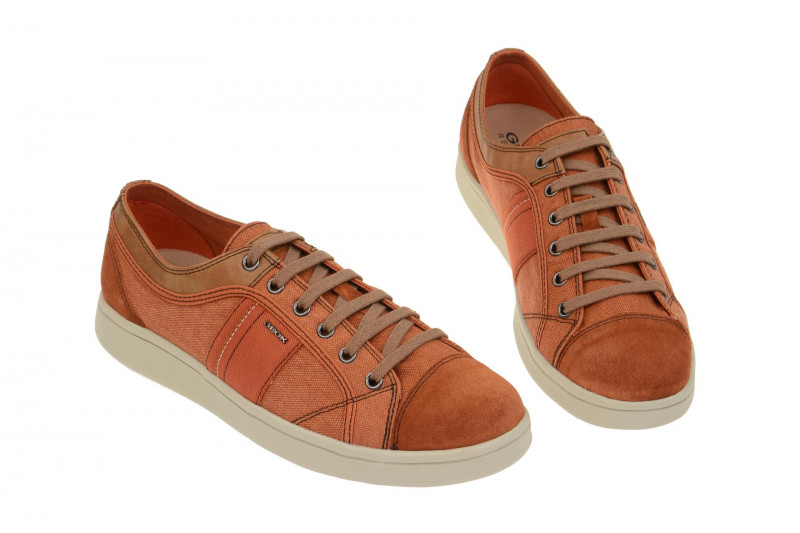 Geox Warrens Schuhe orange rust U620LA