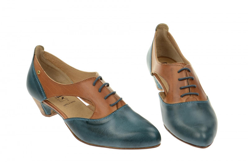 Pikolinos Elba Schuhe grün braun W4B-4510 petrol