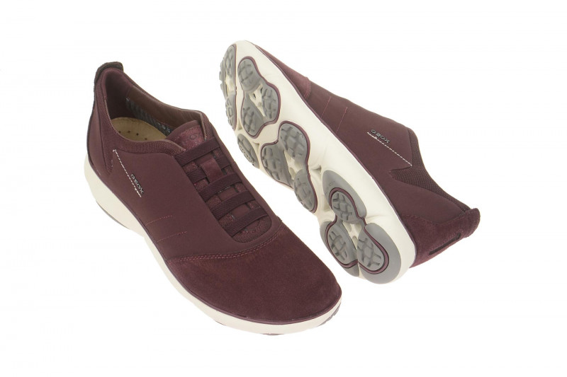 Geox Nebula Schuhe rot burgundy U52D7B