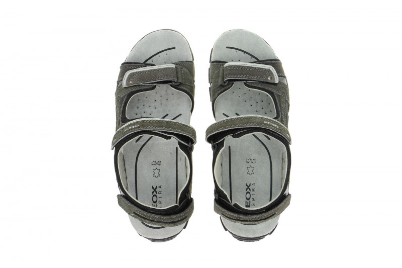 Geox Sandal Strada mud grau U5224A 02210 C6524