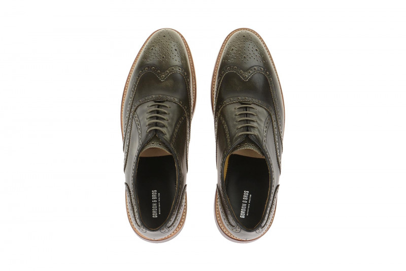 Gordon & Bros Schuhe Levet grau Rahmengenäht 2506