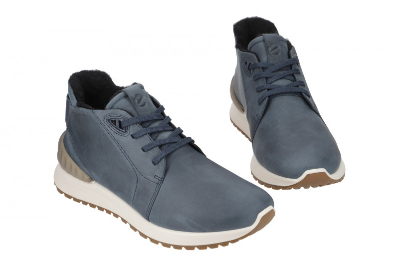 Ecco Astir Warmfutter Schuhe Herren blau 523254