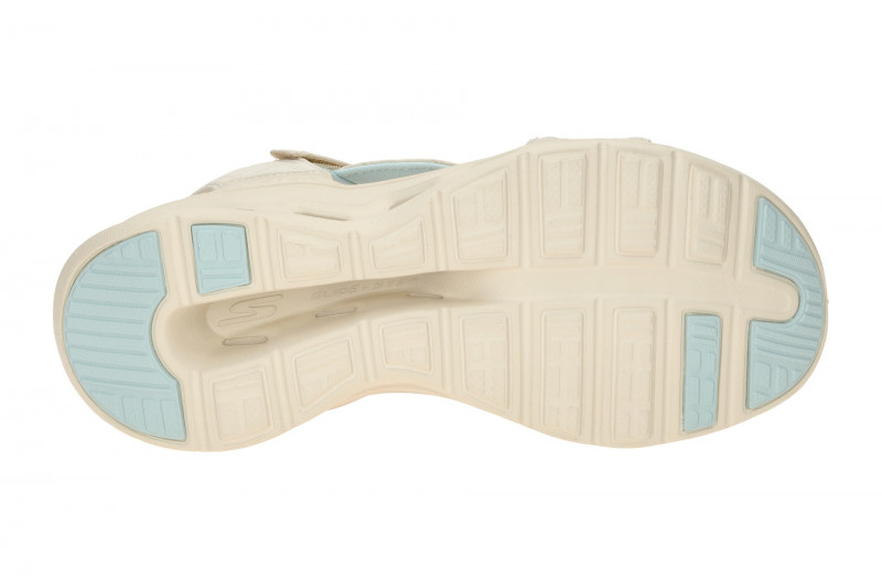 Skechers Go Walk Gliede Step Sandale beige Cozy Slip-Ins 141276