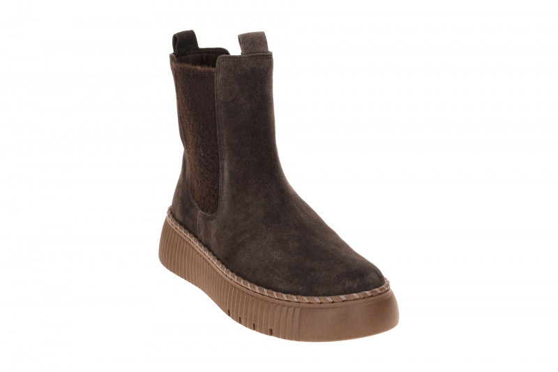 Gabor Stiefel braun Velour Plateau Boots 8014.01.004