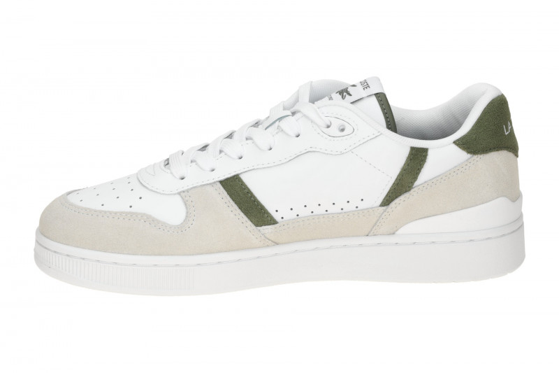 Lacoste T-Clip Set Schuhe Sneakers weiß grün khaki 0168