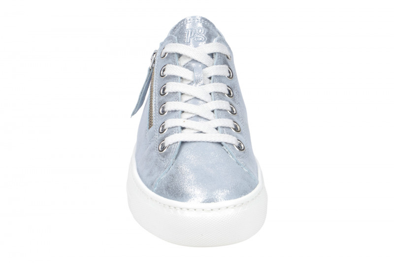 Paul Green Sneaker Schuhe blau metallic 5206