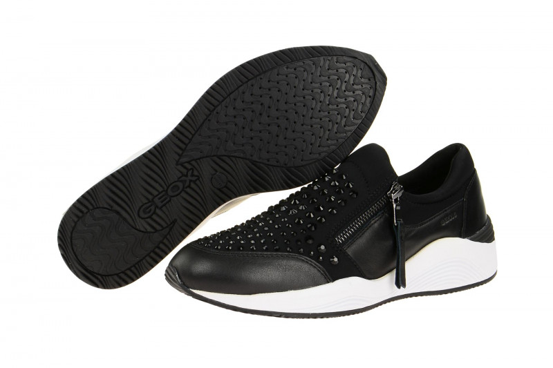 Geox Respira Omaya C Sneakers in schwarz Damenschuhe