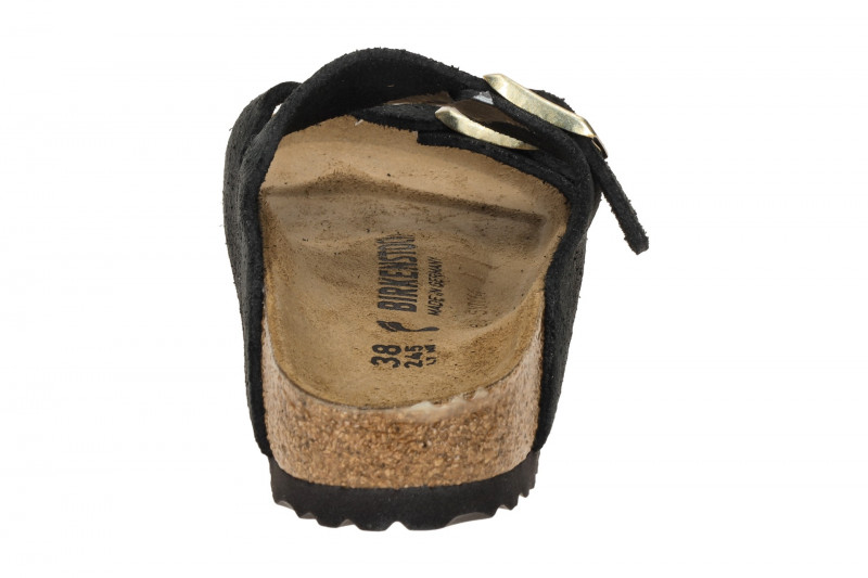 Birkenstock Arizona BS Pantolette schwarz Glitzer SCHMAL 1030312