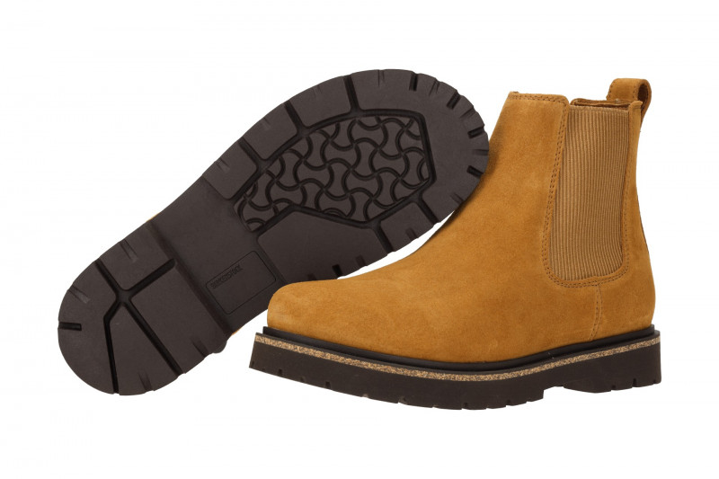 Birkenstock Highwood Slip on Stiefelette hellbraun Normal-Weit 1025771