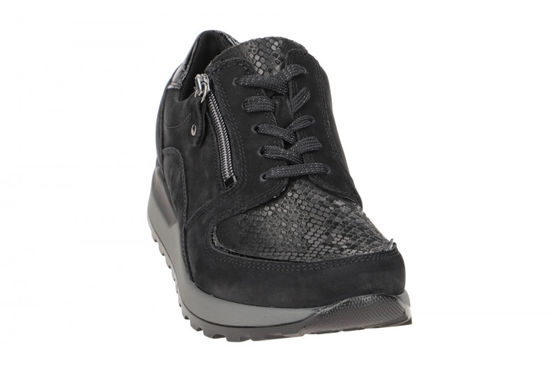 Waldläufer Hiroko Sneaker Schuhe schwarz OrthoTritt