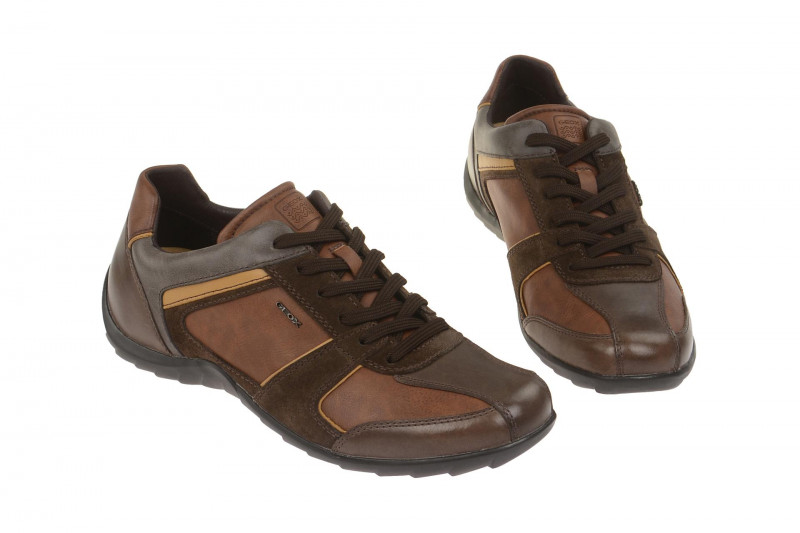 Geox Respira Pavel B Sneakers im braun mix Herrenschuhe