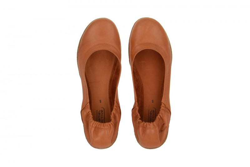 camel active Bamboo Ballerinas orange 800.90.05