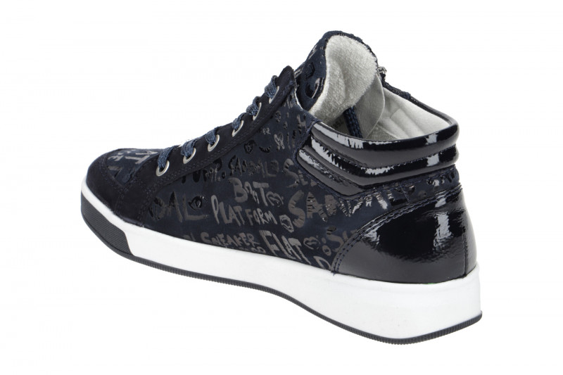 ARA Rom Schuhe Damen Sneaker blau 12-34499
