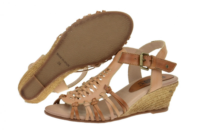 Pikolinos Cullera - Keil Sandale - nude beige - 976-8112