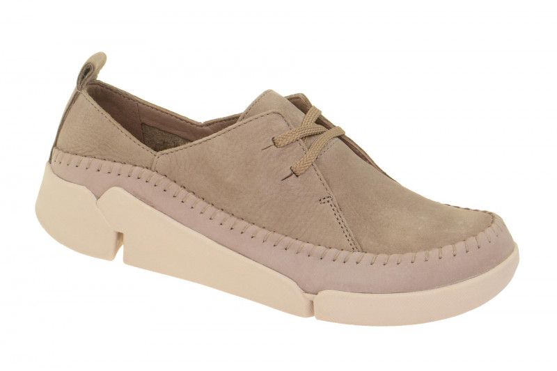 Clarks Tri Angel Schuhe grau taupe