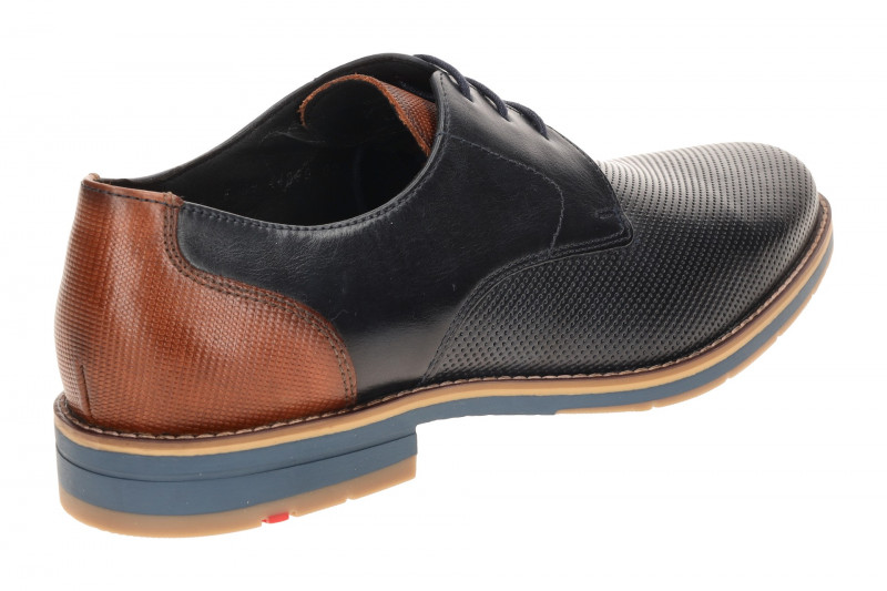 Lloyd Drift 110 Schuhe blau navy Business perforiert 16-017-19