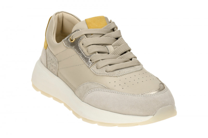 Gabor Schuhe Sneaker grau gelb 83.484.10