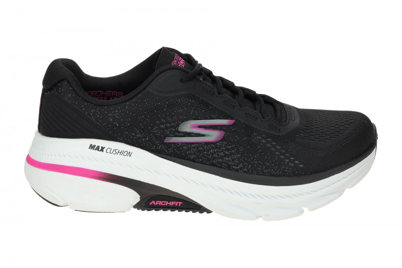 Skechers MAX CUSHIONING Schuhe schwarz Arch Fit Damen 128941