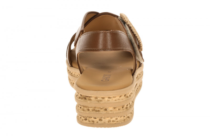 Gabor Plateau Sandale braun Nappa 84.556.24