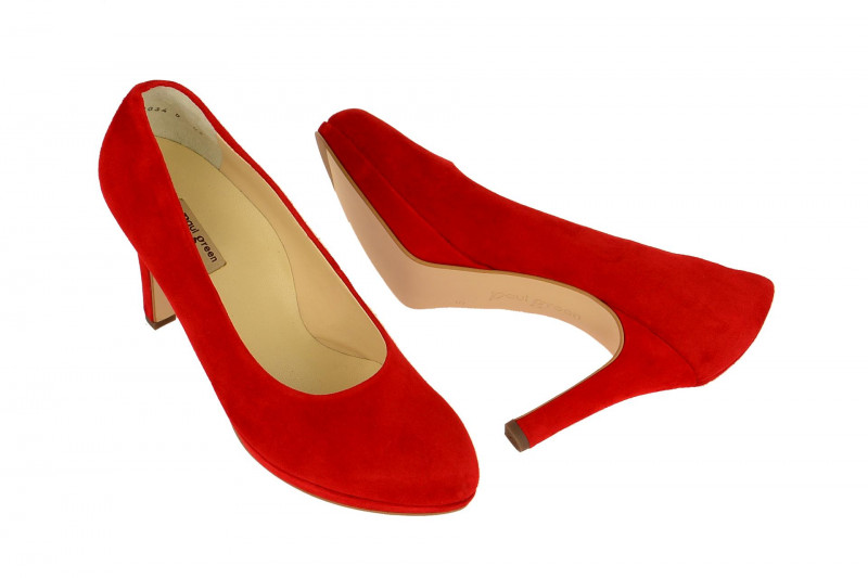 Paul Green Plateau Pumps rot 2834-892