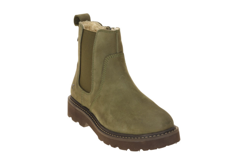 camel active Rainforest Winter Stiefelette grün olive Damen 59RFS03