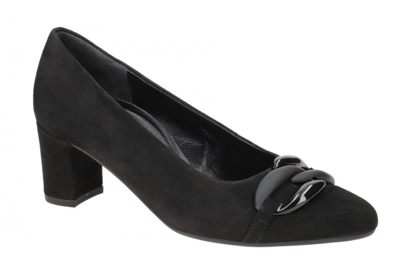 Gabor comfort Pumps schwarz Kette 32.153.47