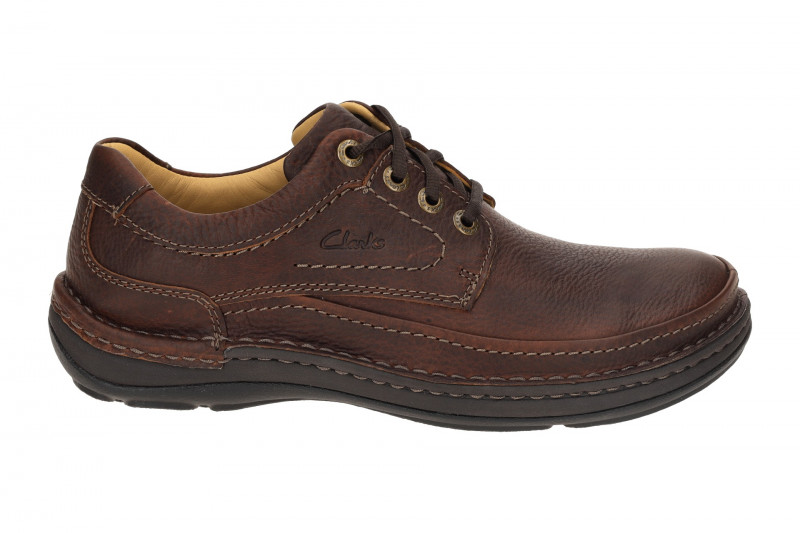 Clarks Nature 3 Schuhe dunkelbraun mahogany