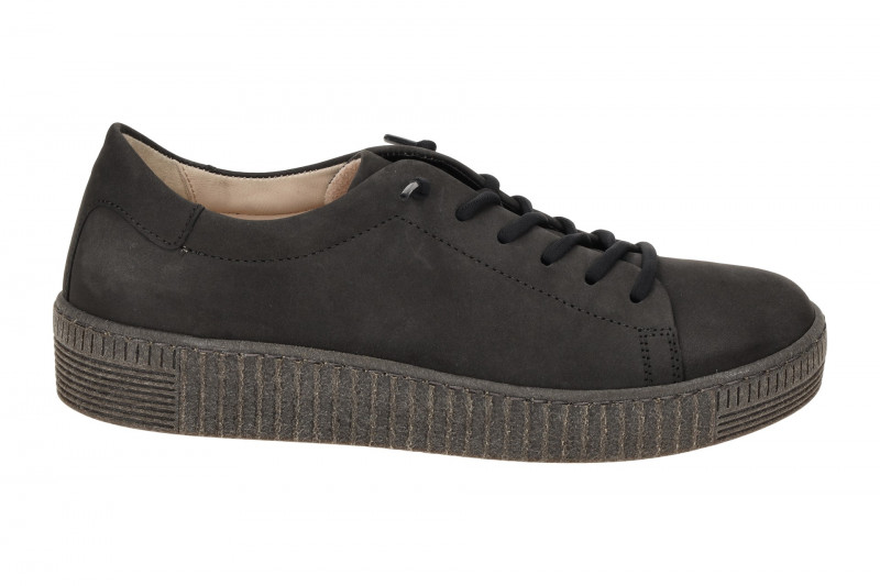 Gabor Schuhe Sneakers dunkelgrau Nubuck 53.331.19