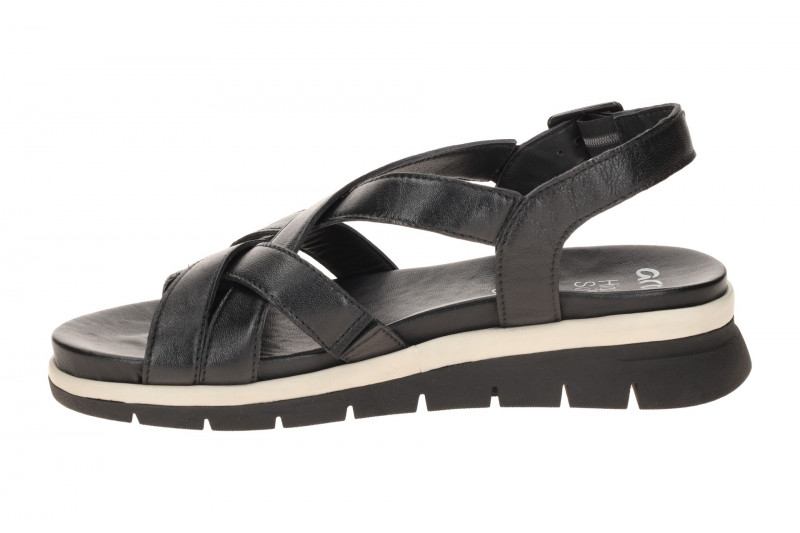 ara Cambridge Sandale schwarz Kreuzriemchen 12-26508